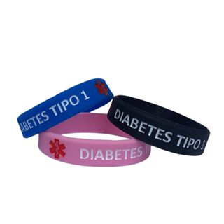 Pulseira  Infantil de Identificação Alerta Médico Diabetes em Oferta na Shopee