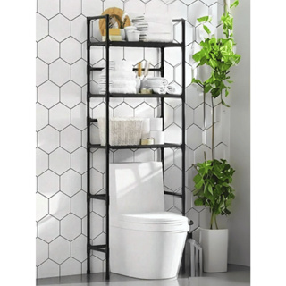 Estante Rack para Banheiro com Prateleiras Organizador Suporte Multifuncional em Oferta na Shopee