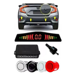 Sensor De Estacionamento Ré Visor Slim Nissan March Todos