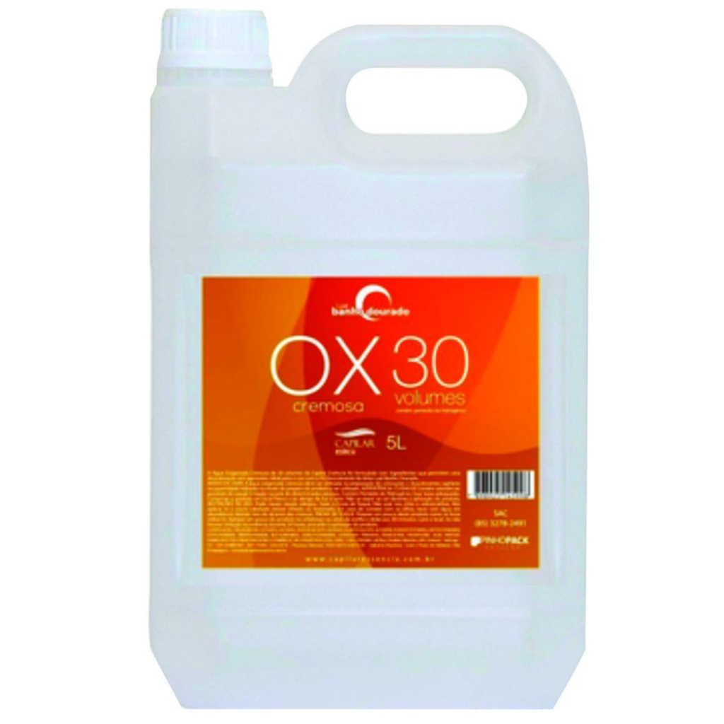 Ox Karité 5 litros Show Bronze 30v Lual Banho Dourado