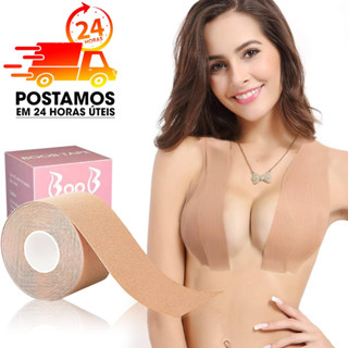 Fita para seios Boob tape bob tape sustentação sutiã invisivel adesivo levanta peito