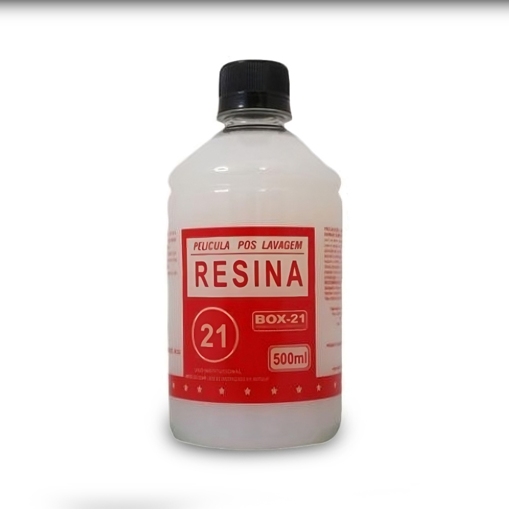 Resina pós lavagem Brilho na pintura 500ml Box 21 película pós lavagem Resina Efeito Teflon 500ml