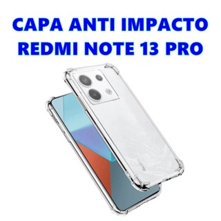 Capa Redmi Note 13 Pro 5G Anti Impacto Capinha Xiaomi Silicone Com Borda Protetora