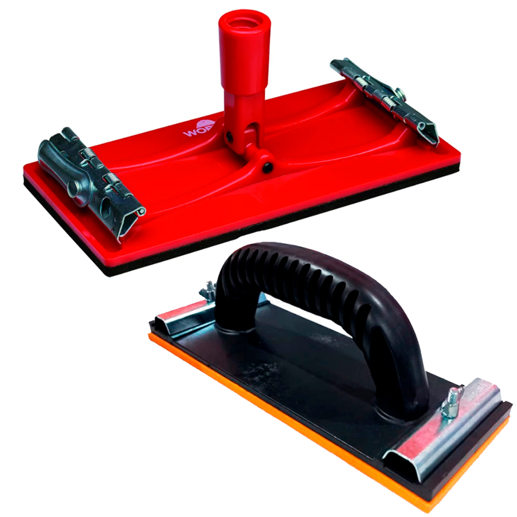 Suporte Manual Para Lixa E Para Parede Gesso Tinta Adaptável Para Cabo Rodo Ou Vassoura Profissional - Home & Living