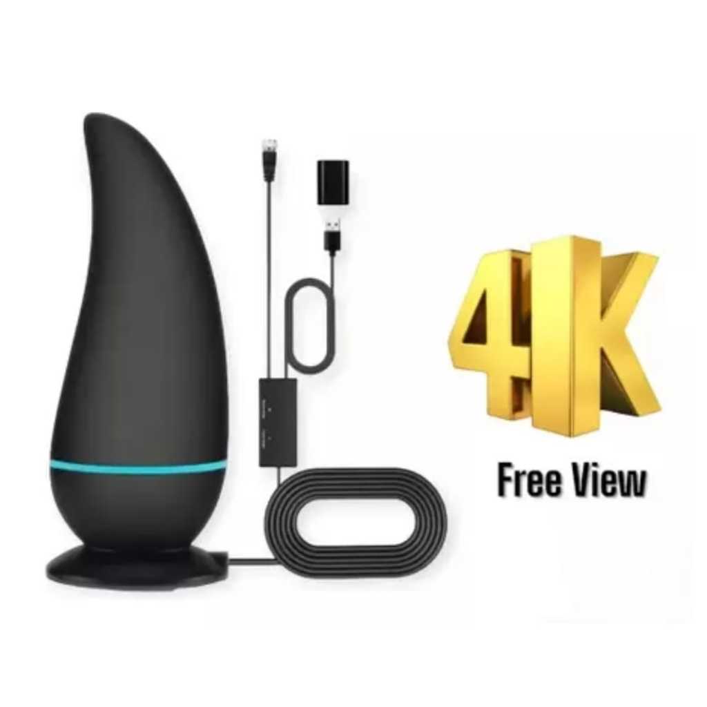 Antena Digital Para Tv Uhf-hdtv Interna Amplificada Magnética via USB