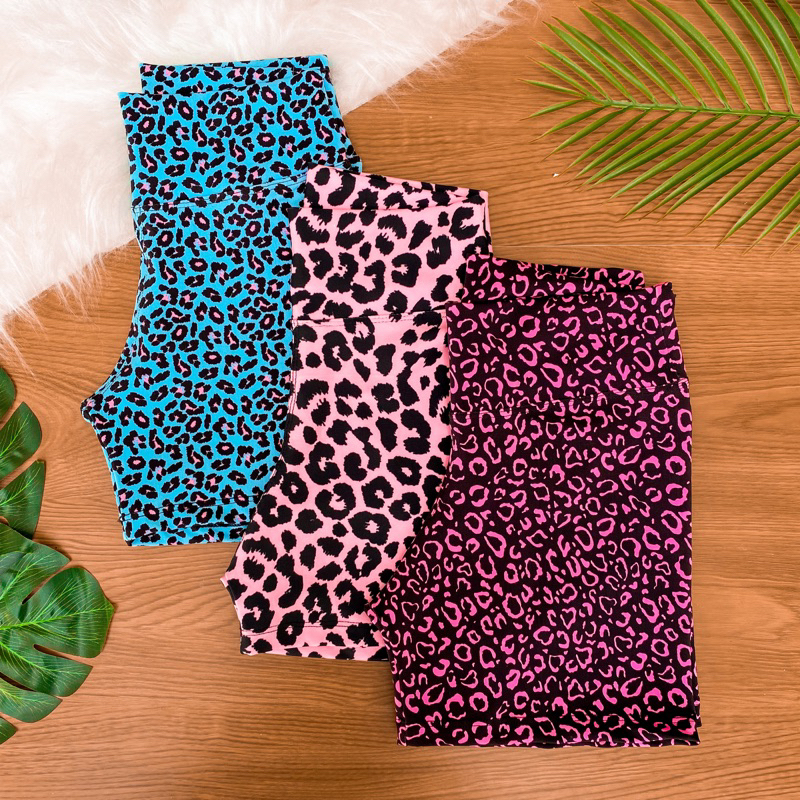 Short Meia Coxa Ciclista de Academia Fitness Esportivo Feminino para Treino e Caminhada em Oferta na Shopee