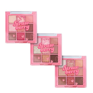 Paleta de Sombras - Strawberry Party - CITY GIRLS
