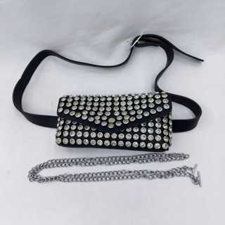 Bolsa Carteira Feminina Lateral com Strass para Celular em Oferta na Shopee