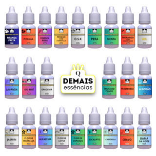 Essência 12ml a Base de Óleo para Sabonetes, Cremes e Cosméticos