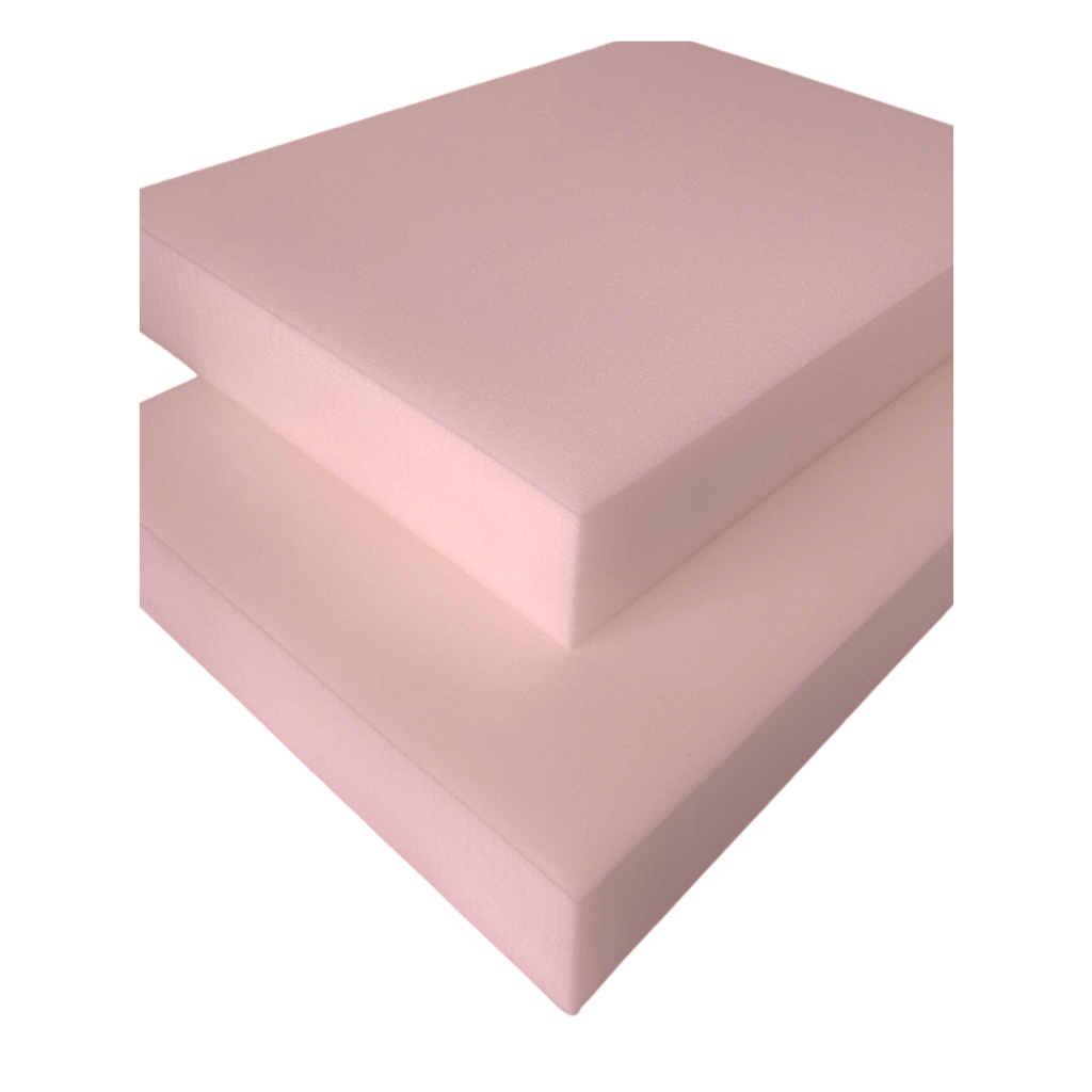 Espuma Sob Medida D33 Firme - 50cm X 50cm X 5cm  Para Assento Cadeira Sofá Poltrona Tapeçaria