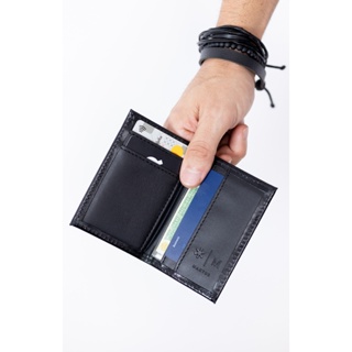 Carteira Masculina Slim Maktub Em Couro Preta Rustic porta Cartão Cnh em Oferta na Shopee
