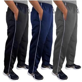 Kit 3 Calça Tactel Masculina com 03 Bolsos Reforçada