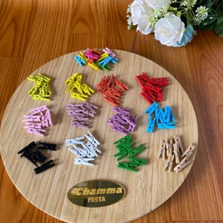 Mini pregador / Mini prendedor 2,5cm pacote - 50 unidades em Oferta na Shopee