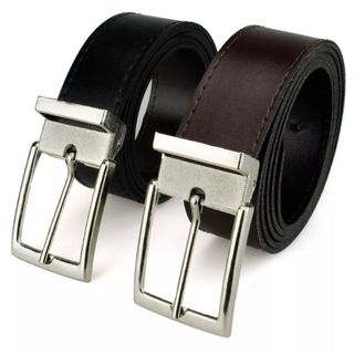 Cinto Masculinos Dupla Face Elegante Lançamento