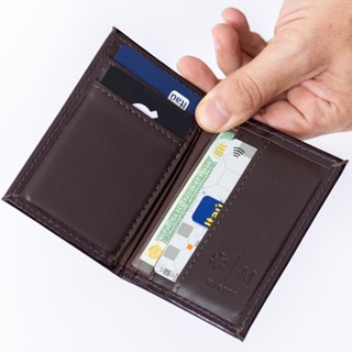 Carteira Masculina Maktub holanda Slim Vertical em couro Porta Cartão, Cnh E Dinheiro em Oferta na Shopee