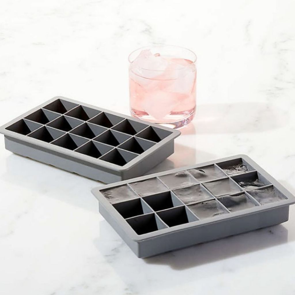 Forma de Gelo de Silicone Quadrada Confeitaria Chocolate
