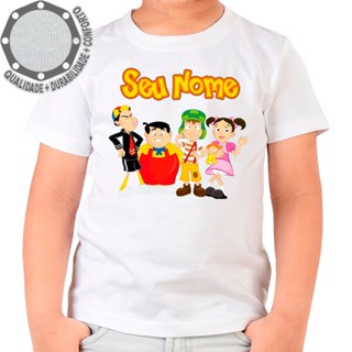Camiseta Chaves Personagens Camisa Personalizada