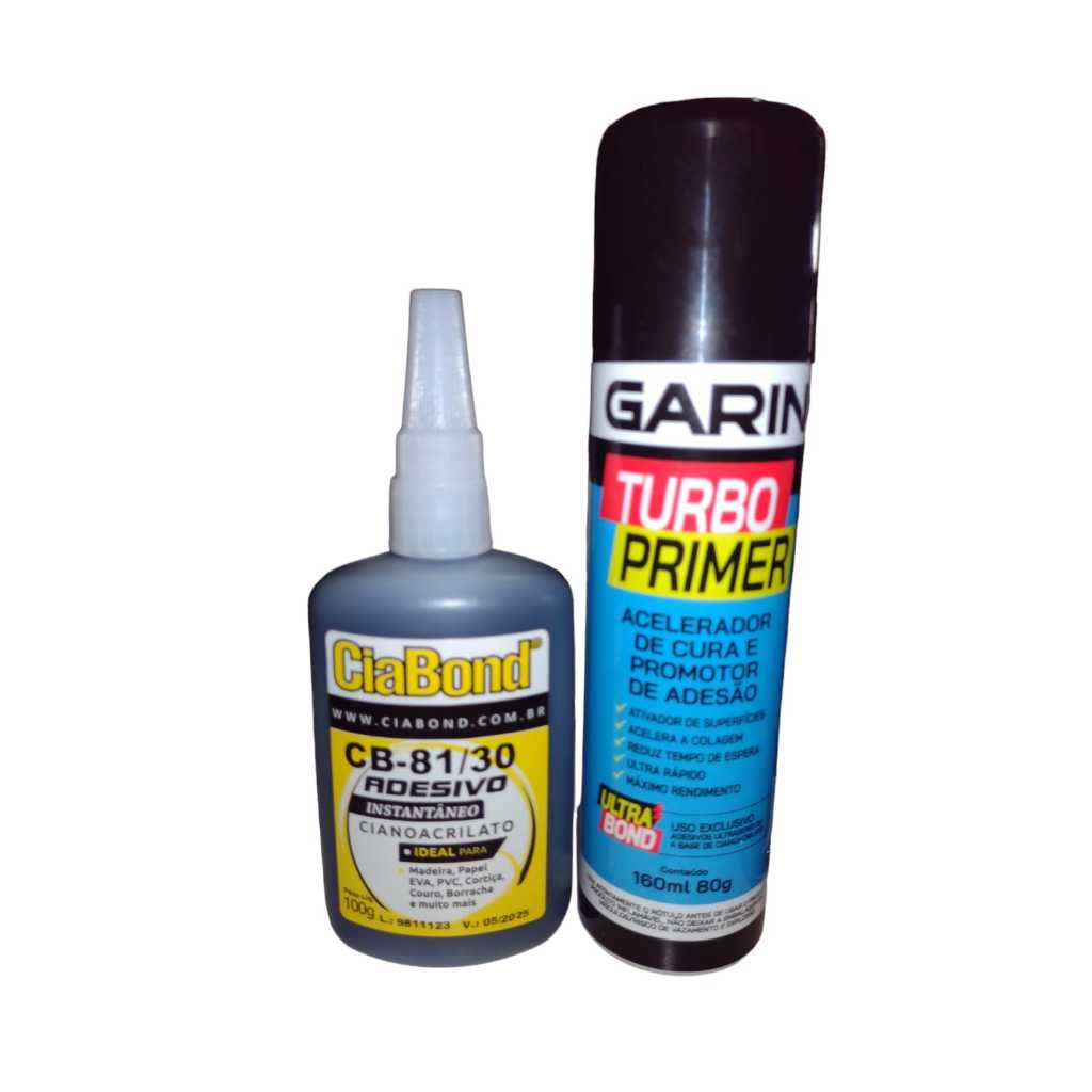 Cola Ciabond Cb 81-30 + Ativador Turbo Prime Ultrabond - Envio Imediato em Oferta na Shopee