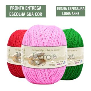 Linha/Fio Pérola São João FIO 2 (Mesma Espessura Anne) Várias Cores em Oferta na Shopee