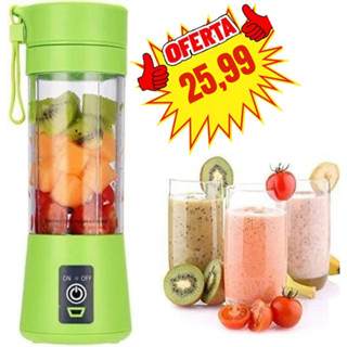 Mini liquidificador portatil com Laminas 