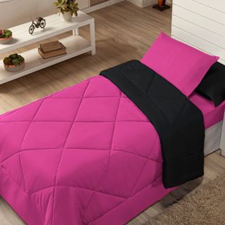 Kit Infantil Edredom Aconchegante Lençol Toque Suave Cores Variadas em Oferta na Shopee