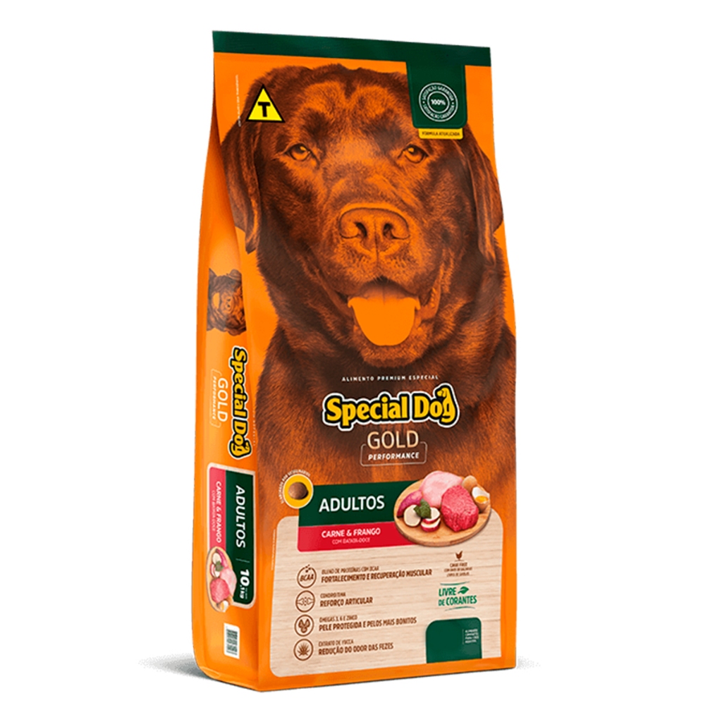 Racao Special Dog Gold Caes Adultos Frango E Carne 15kg em Oferta na Shopee