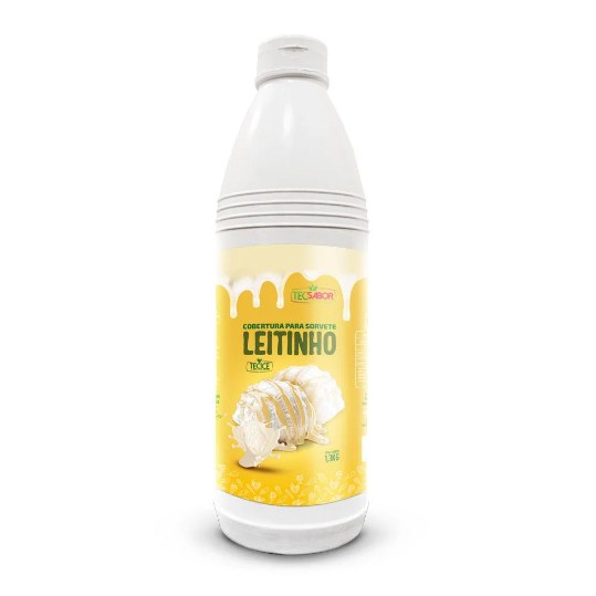 Cobertura de Sorvete de Leitinho 1,3kg Tecsabor