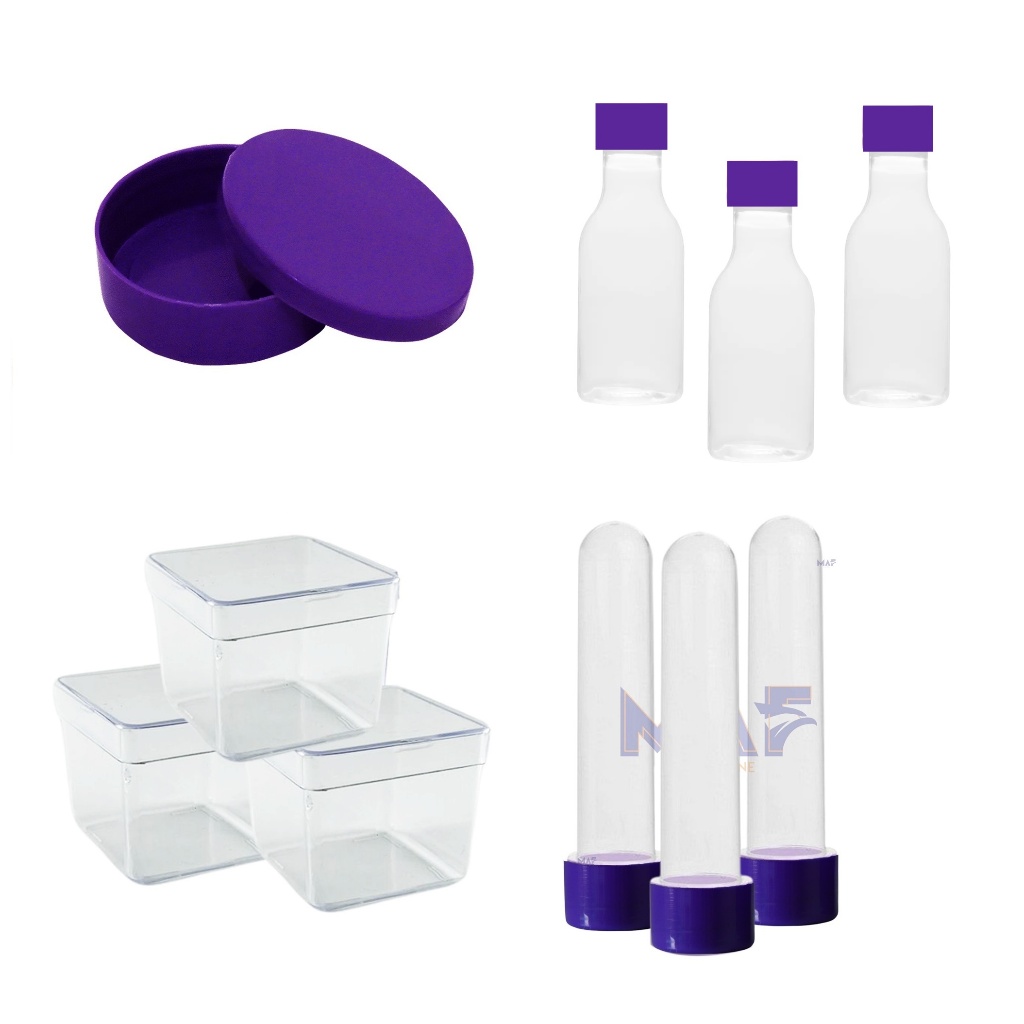 10 Tubetes 10 Caixinhas Acrílica 10 Latinhas 10 Garrafinha Kit Festa Lembrancinha Festa em Casa em Oferta na Shopee