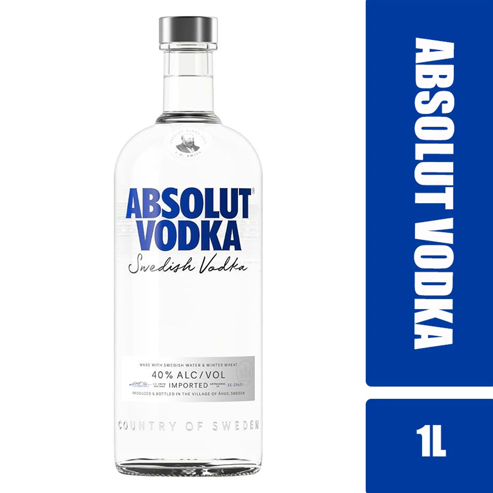 Vodka Absolut 1000ml