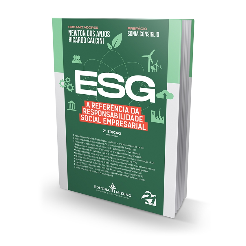 Livro Esg - A Referência Da Responsabilidade Social Empresarial - 2ª Edição | Recursos Humanos | Relações Do Trabalho | Supply Chain | Práticas De Gestão De Rh | Negociações Sindicais | 656 Páginas