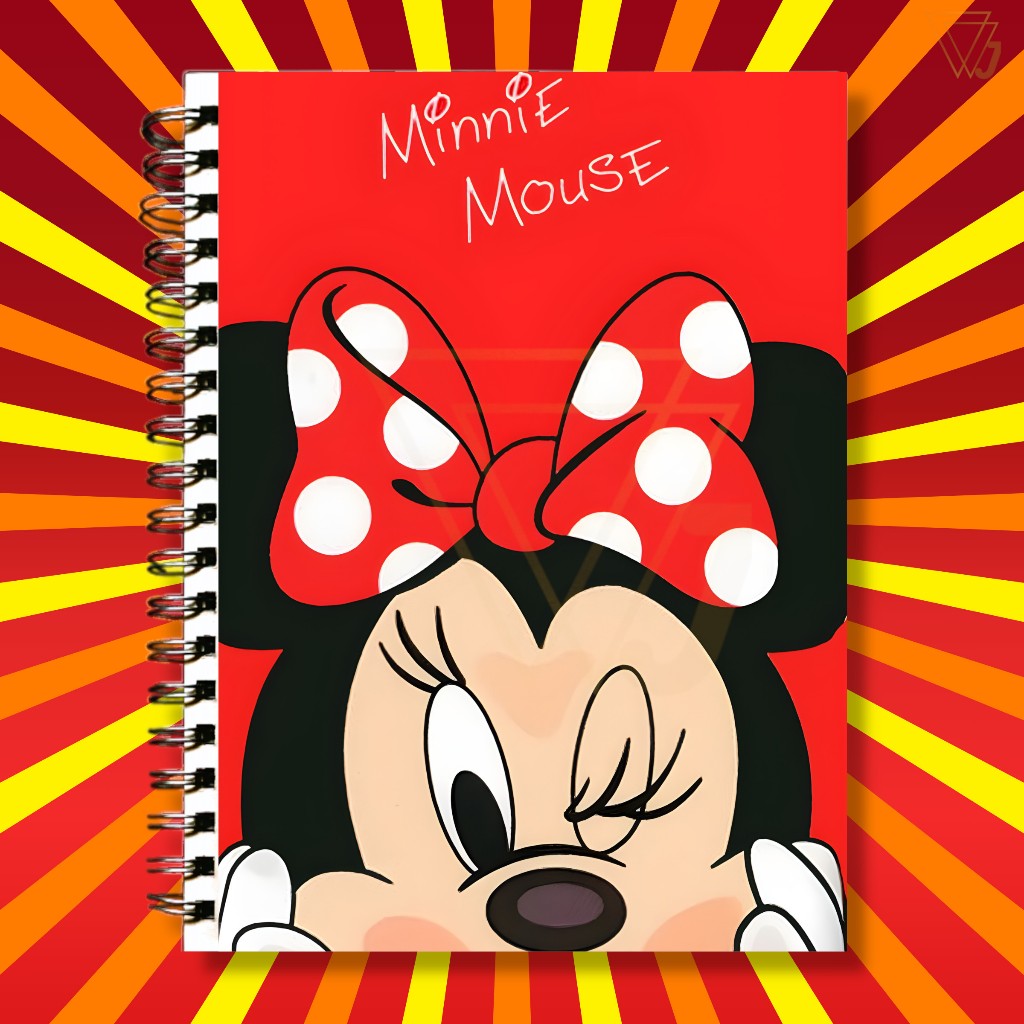 Adesivo Para Capa de Caderno Top Minnie Mouse Excelente Qualidade em Oferta na Shopee