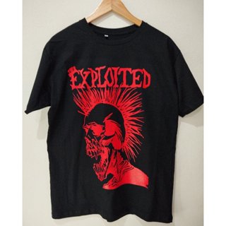 Camisa de Rock The Exploited Camiseta de Banda Punk Hardcore Vintage - Linha Premium