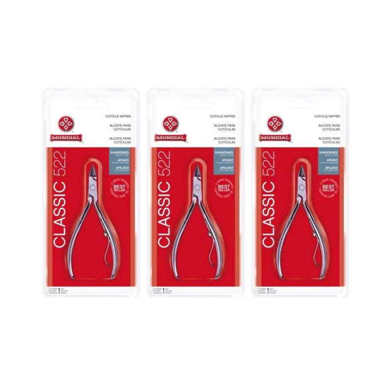 Kit Com 3 Alicates Mundial 522 Aço Carbono
