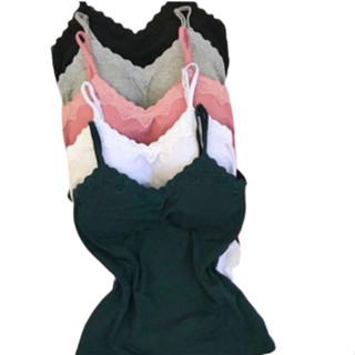 Kit 3 Peças Regata viscolycra Feminina Alcinha blusa Com Bojo Oferta blusinha Verão moda blogueira