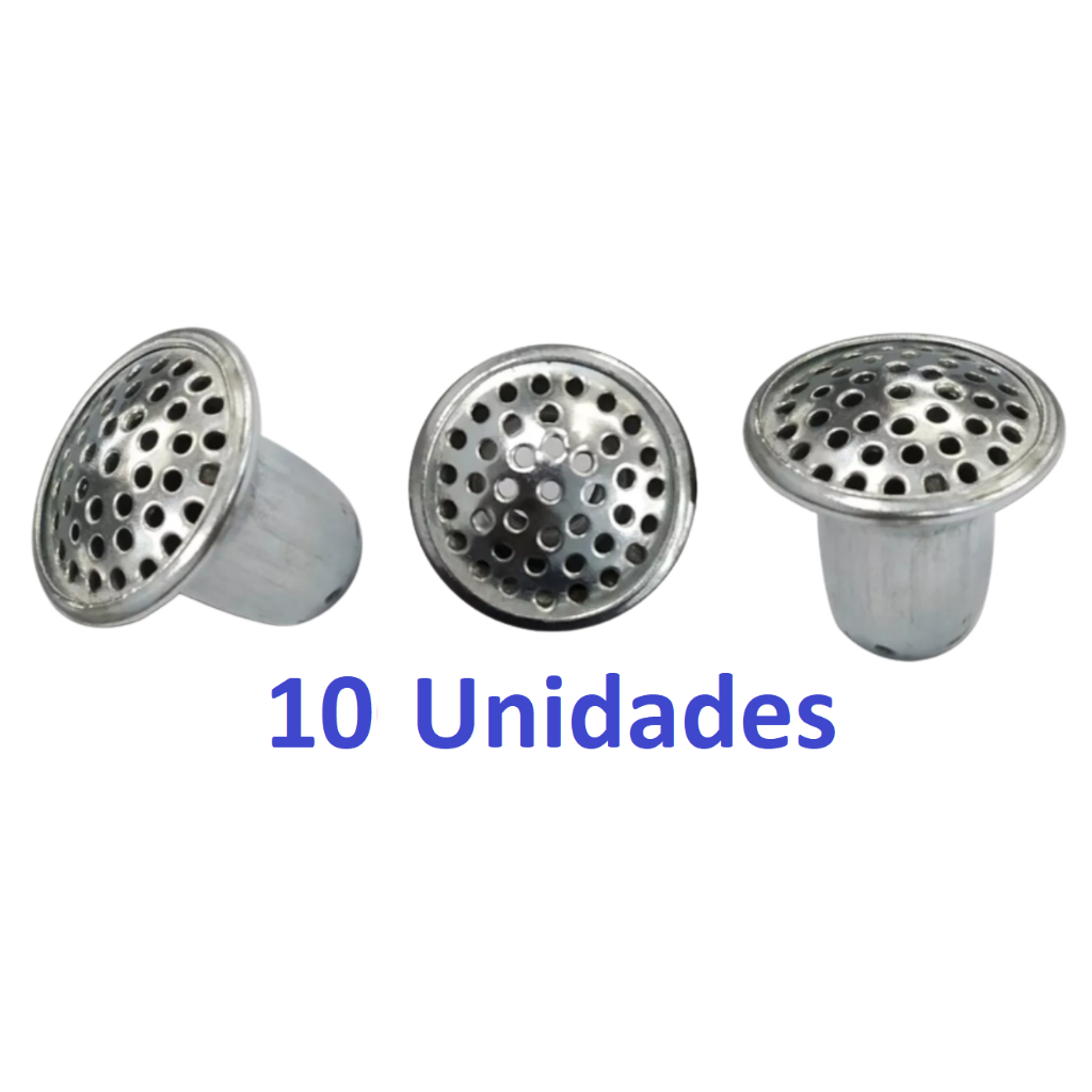 10 Caulim Zincado Queimador Fogão De Alta E Baixa Pressão