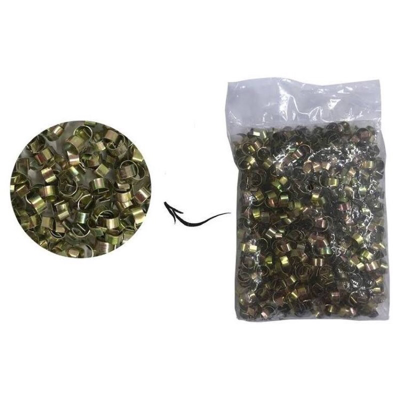 Anilha Para Laço Gravata Pet Bicromatizada Pacote c/ 1000 un