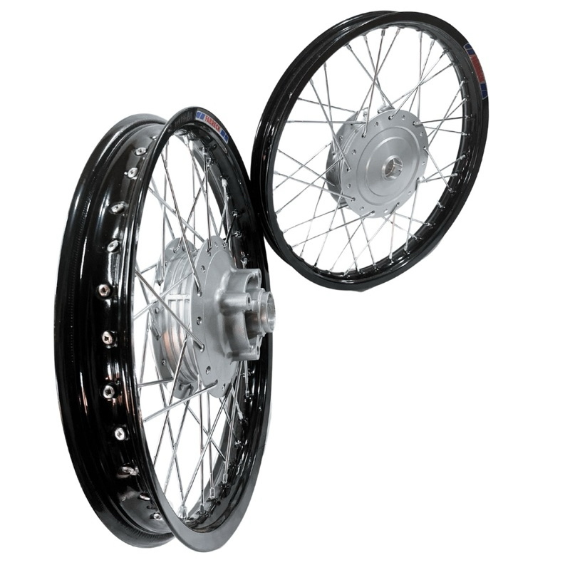 Par De Aro 125 2009 Em Diante Cg Titan Fan Preto