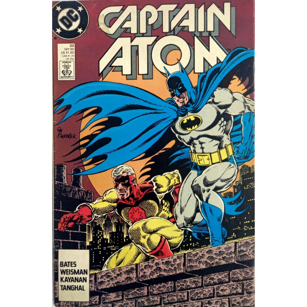 Hq DC Captain Atom Batman 33 - Vintage - Importada - 1989
