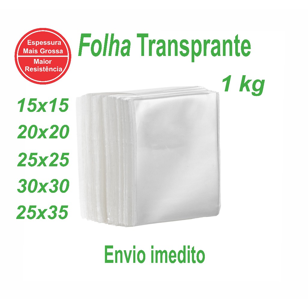 Folha Transparente Folha celofane Polipropileno 1 kg Doces Velas Sabonete em Oferta na Shopee
