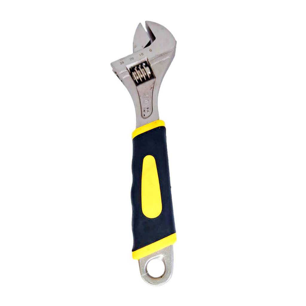Chave Inglesa Ajustável Para Porcas e Parafusos 6" 8" e 10 Polegadas