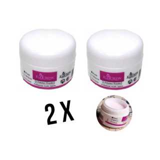 2 unidades Pó acrílico Ezflow Pra Unhas Gel Porcelana Acrigel Acrilfix Manicure