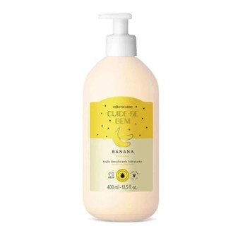 Loção Desodorante hidratante Cuide-se Bem Feira Banana 400ml