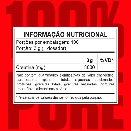 Creatina Monohidratada 300g 100% Pura com Matéria-prima Importada — foto 6