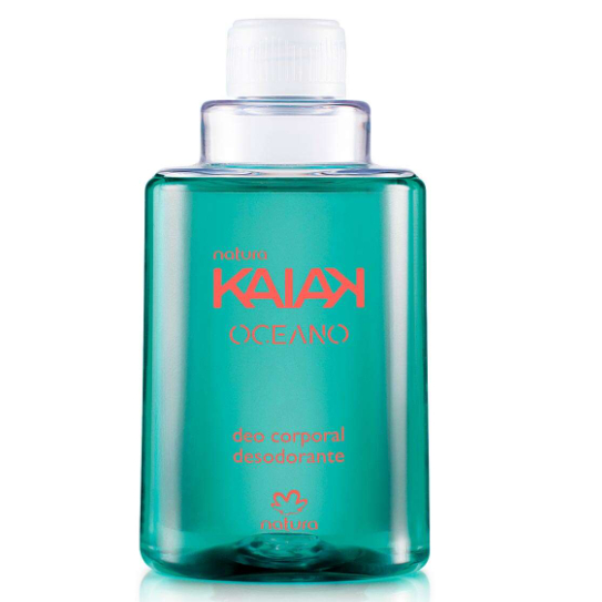 Refil Deo Corporal Natura Luna, Kaiak Oceano Masculino e Feminino, Kaiak Masculino Classico e Homem Classico 100ml
