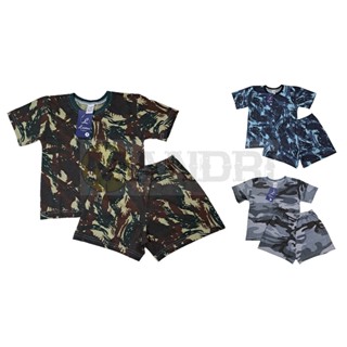 Conjunto roupa infantil criança e juvenil camuflado exército