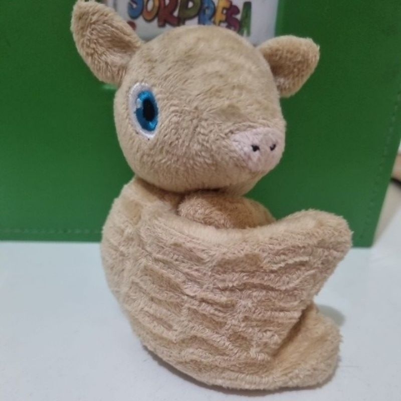 Kinder ovo páscoa - natoons agarradinho pelúcia tatu_ FT-B-5