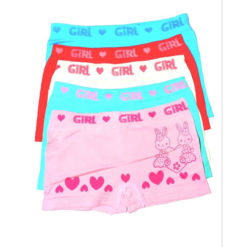 Kit 6 Calcinhas boxer Infantil P ao GG calcinha sem costura 0 a 16 anos Poliamida boxe short Microfibra aur em Oferta na Shopee