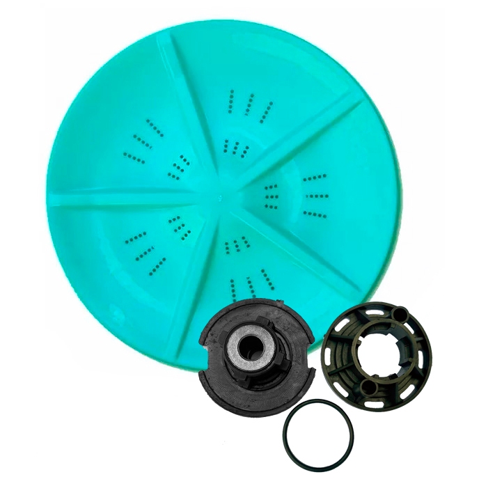 Agitador com cubo ferro Suggar Lavamax Verde Lavamatic Eco 10kg 12kg