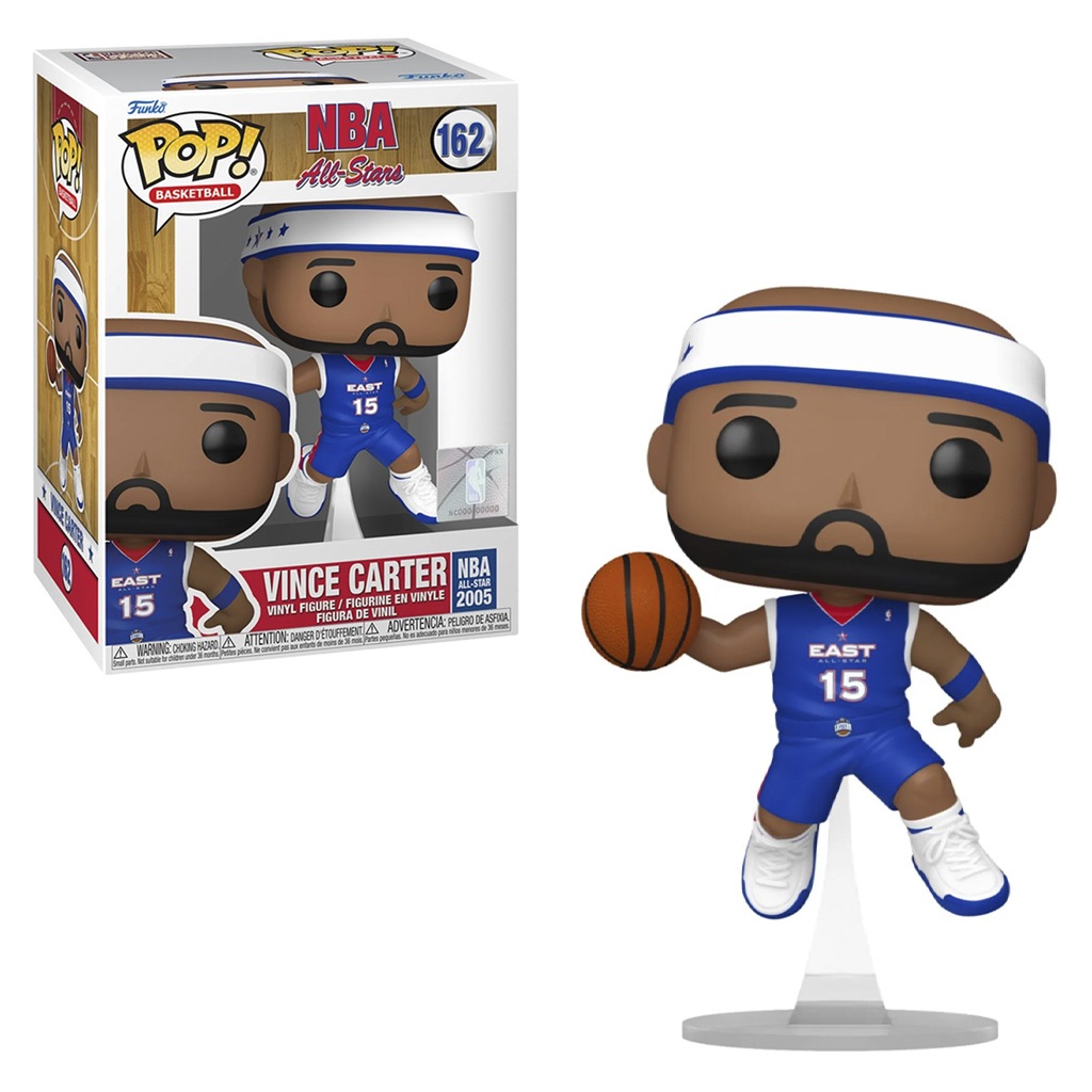 FUNKO POP NBA VINCE CARTER 162 NOVO ORIGINAL