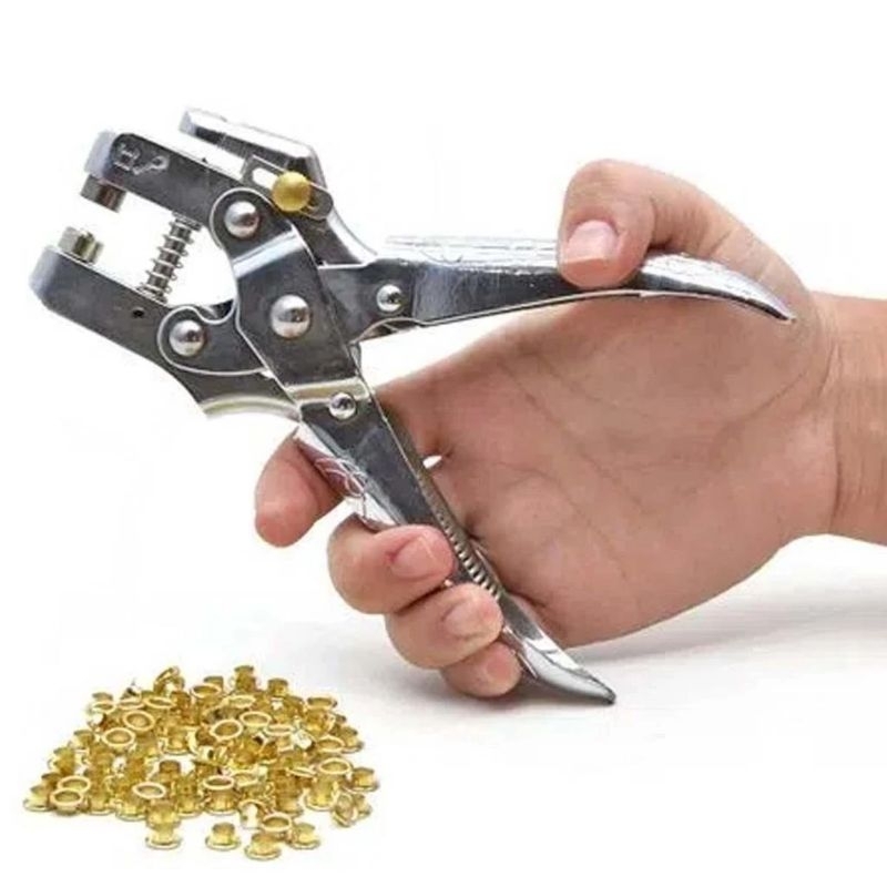 Alicate 2 Em 1 Aplica llhos E Vazador 14919